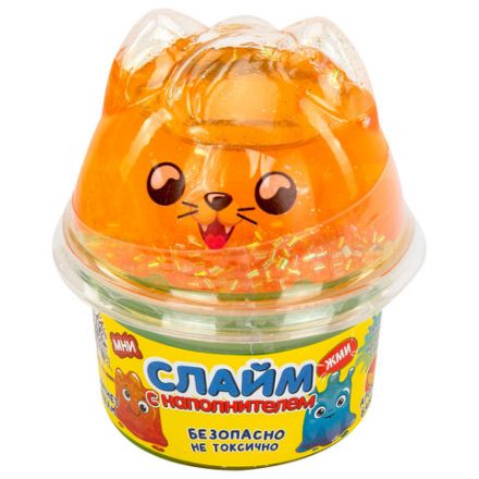 Слайм (лизун) с наполнителем, 200 г, ассорти 5 видов, JOLLY JOT (ДЖОЛЛИ ДЖОТ), 665948 Слайм (лизун) с наполнителем, 200 г, ассорти 5 видов, JOLLY JOT (ДЖОЛЛИ ДЖОТ), 665948