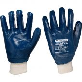 Перчатки защитные TopFort Шелдер Н РП с полным нитриловым покрытием р.8