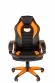 Офисное кресло Chairman game 16 Россия экопремиум черный/оранжевый