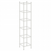 Loft Угловой проходной модуль VR.L-SL.UPK-5.5.5 Белый металл 446*446*2280 Loft Угловой проходной модуль VR.L-SL.UPK-5.5.5 Белый металл 446*446*2280