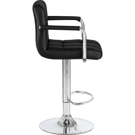 Стул барный LO_DOBRIN KRUGER ARM LM-5011_CH-M_EL чёрный Стул барный LO_DOBRIN KRUGER ARM LM-5011_CH-M_EL чёрный