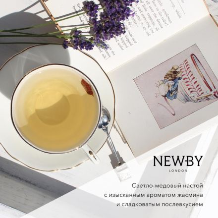 Чай Newby Jasmine Blossom зеленый с жасмином 25 пакетиков