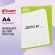 Скоросшиватель картонный ДЕЛО 440г/м2 мелован,салатовый