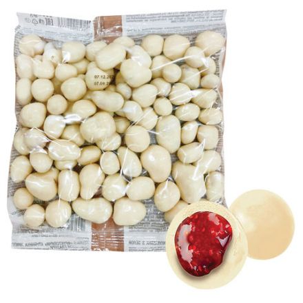 Конфеты ФРУКТОВИЧИ "Клубника Николаевна" драже в белой глазури, 500 г, ОС955 Конфеты ФРУКТОВИЧИ "Клубника Николаевна" драже в белой глазури, 500 г, ОС955