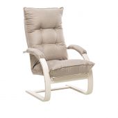 Кресло-трансформер Leset Монако, Слоновая кость, Malmo 05, Ткань Рогожка