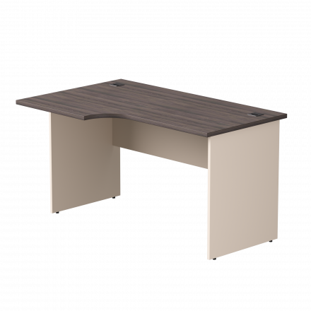 Стол эргономичный левый Everprof EVO опоры ЛДСП 1380х670(870)x755 мм Дуб Пасадена/Кашемир