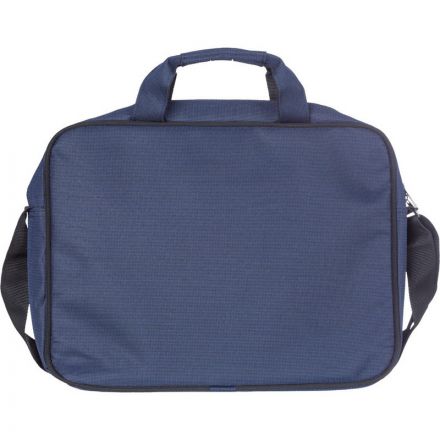 Сумка для документов полиэстр 400х300х80мм мод. 650 (синяя)