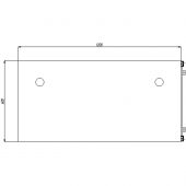 Элемент Avance бенч-сист. нач.мод. 6МБН.168 1200х600х750 венге/алюм.матовый