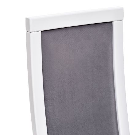 Стул Leset Милан, Белый, Velutto 32, Ткань Велюр