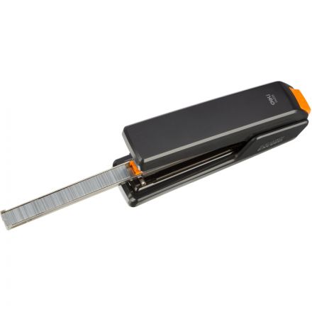 Степлер Deli Effortless N24/6-26/6 до 30лист.,плоск.сш.,черн+скобы(1000шт)