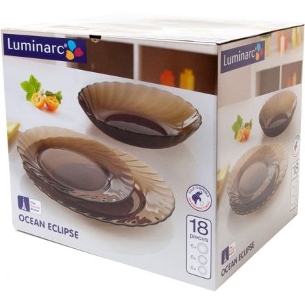 Набор столовой посуды ОКЕАН ЭКЛИПС 18пр (L7705)