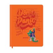 Дневник 1-11 кл. 48л. (твердый) BG "Don't panic", иск. кожа, термотиснение, 3D-элемент, ляссе
