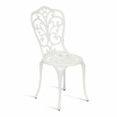 Стул Secret De Maison Mozart алюминиевый сплав, 53х41х89см, butter white