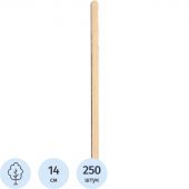 Размешиватель одноразовый деревянный L=14см инд.уп. (250шт/уп)
