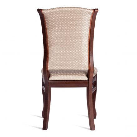 Стул VERSAL мягкое сидение бук, 51х48х106 см, Tobacco, жаккард коричневый