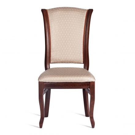 Стул VERSAL мягкое сидение бук, 51х48х106 см, Tobacco, жаккард коричневый