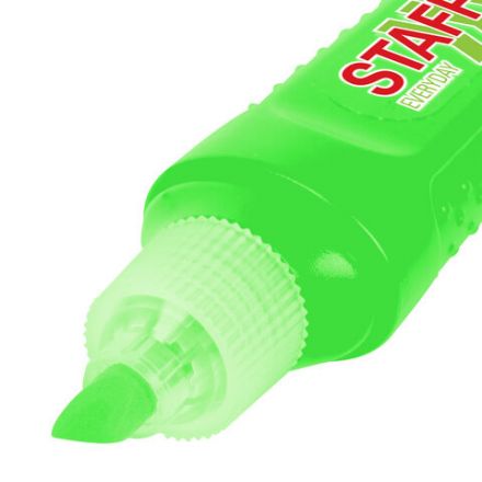 Набор текстовыделителей 6 НЕОНОВЫХ ЦВЕТОВ, STAFF "EVERYDAY HL-707", линия 1-5 мм, скошенный наконечник, 152550