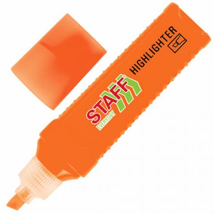 Набор текстовыделителей 6 НЕОНОВЫХ ЦВЕТОВ, STAFF "EVERYDAY HL-707", линия 1-5 мм, скошенный наконечник, 152550