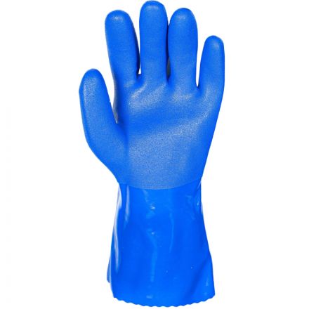 Перчатки защитные ПВХ SCAFFA Полюс PVC1380BR цв.синий р.9 Перчатки защитные ПВХ SCAFFA Полюс PVC1380BR цв.синий р.9