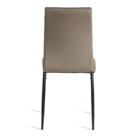 Стул CAPRI (mod. BC565-DC) металл, флок, 43 х 53 х 92 см, Dark grey (темно-серый) HLR24 / черный Стул CAPRI (mod. BC565-DC) металл, флок, 43 х 53 х 92 см, Dark grey (темно-серый) HLR24 / черный