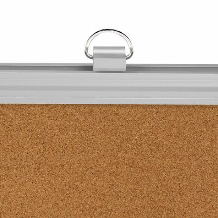 Доска пробковая для объявлений 45х60 см, алюминиевая рамка, BRAUBERG Extra, 238307