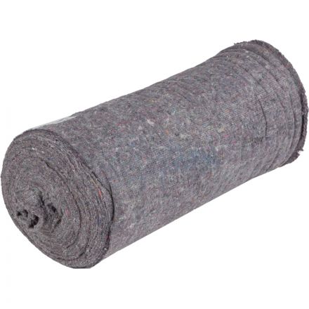 Полотно техническое нетканое Холстопрошивное 80смx50м (серое)