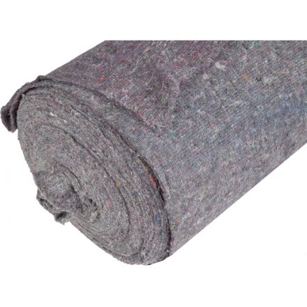 Полотно техническое нетканое Холстопрошивное 80смx50м (серое)