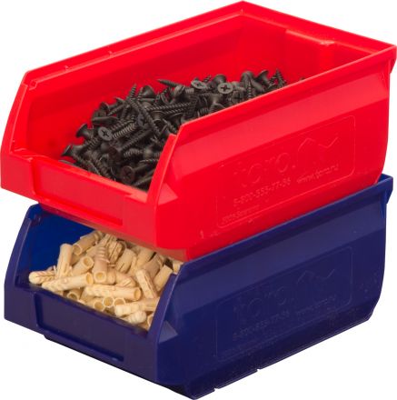 Ящик Sanremo 170х105х75 PP, синий