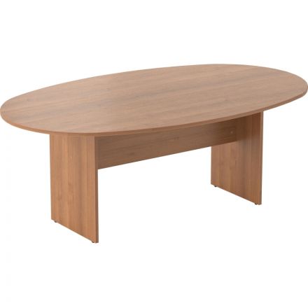 Стол Easy One 22-22 для переговоров орех new 2000 скругл