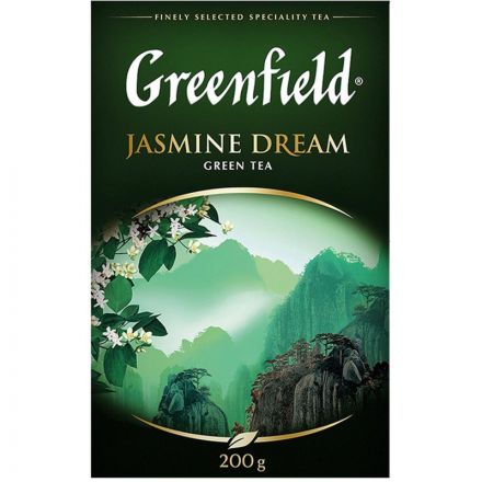 Чай зеленый листовой Greenfield Jasmine Dream, 200гр
