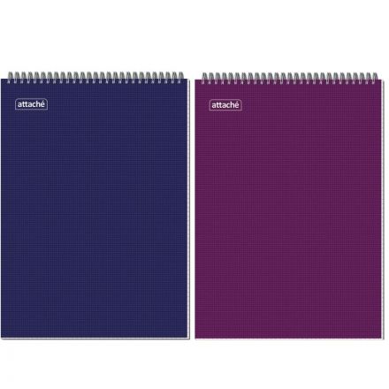 Блокнот Attache А4 40 листов в клетку на спирали (203х290 мм) Блокнот Attache А4 40 листов в клетку на спирали (203х290 мм)