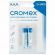 Батарейки алкалиновые "мизинчиковые" КОМПЛЕКТ 2 шт., CROMEX (КРОМЕКС) Alkaline, AAA (LR03, 24А), блистер, 457129