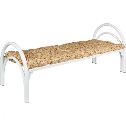 Кровать односпальная Грация К.191.01 белая (2006х840х886 мм)