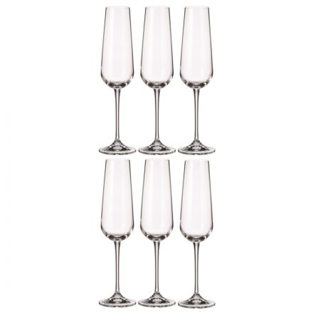 Бокал для шам. ARDEA, 220 мл  (набор 6шт)арт. 91L/1SF57/0/00000/220-664