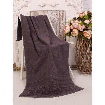 Полотенце махровое, Solo премиум Олимп 50x90см, 500г/м2 серый