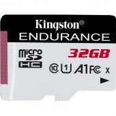Карта памяти microSDHC Kingston High Endurance, 32 Гб, UHS-I Class 10 U1 A1 Карта памяти microSDHC Kingston High Endurance, 32 Гб, UHS-I Class 10 U1 A1