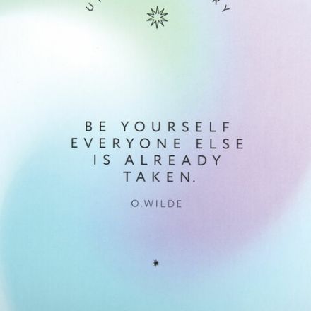 Ежедневник недатированный А5 (145х215 мм), ламинированная обложка, 128 л., STAFF, "Gradient", 113534