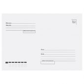 Конверт C5, OfficeSpace, 162*229мм, с подсказом, б/окна, отр. лента