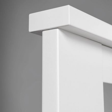 Кровать одинарная ШС_Сага 90х200 белая