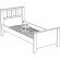 Кровать одинарная ШС_Сага 90х200 белая