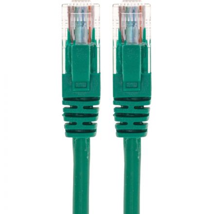 Патч-корд REXANT (02-0106-3) U/UTP, CAT 5e, 26AWG, LSZH, зеленый, 3м