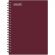 Бизнес-тетрадь А5 80л Attache гребень клетка пластик бордов с тиснением Бизнес-тетрадь А5 80л Attache гребень клетка пластик бордов с тиснением