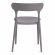 Стул TON (mod. PC33) пластик, 48 x 48 x 74 см, темно-серый (Dark grey NX-GR-20)