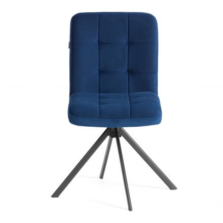 Стул обеденный Medeo поворотный механизм 360, велюр, Blue (синий) Стул обеденный Medeo поворотный механизм 360, велюр, Blue (синий)