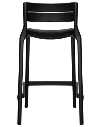Стул полубарный DOBRIN NESSA, черный (B-03)
