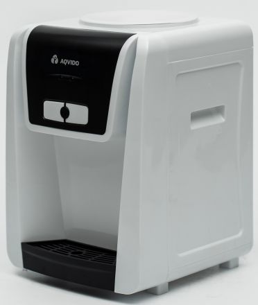 Настольный кулер для воды без нагрева и охлаждения AQVIDO BSY-66T, черный, серебристый