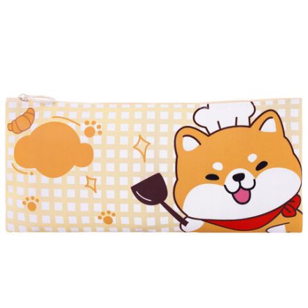 Пенал-конверт ПИФАГОР, 1 отделение, ПВХ, ассорти "Pets", 22x10 см, 273824