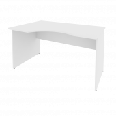Riva Стол криволинейный левый А.СА-2 (L) Белый 1400*900*750
