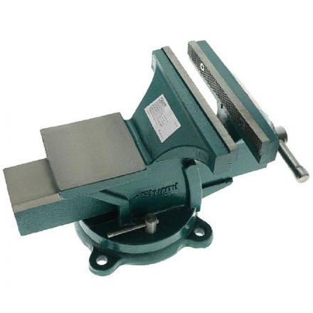 Тиски слесарные 200мм, ПОВОРОТНЫЕ УСИЛЕННЫЕ Sturm! 1075-01-200