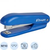 Степлер Комус Prima(№10) 8241 синий до 12л. антистеп